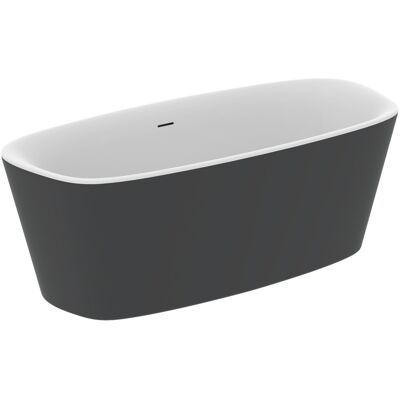 Ideal Standard K8720V3 Baignoire autoportante noire / blanche mate - Baignoire - Publicité Ideal Standard K8720V3 Baignoire autoportante noire / blanche mate - Baignoire - Publicité