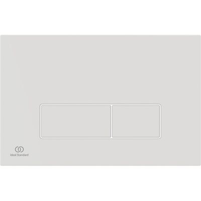 Ideal Standard WC plaque R0122AC 234x8.5x154mm, mécanique, blanc - Publicité Ideal Standard WC plaque R0122AC 234x8.5x154mm, mécanique, blanc - Publicité