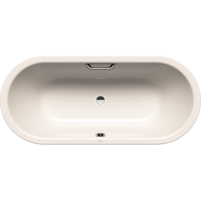 Baignoire ovale Classic Duo de Kaldewei - Antidérapante - Trous pour poignées - 160x70 cm - Publicité Baignoire ovale Classic Duo de Kaldewei - Antidérapante - Trous pour poignées - 160x70 cm - Publicité