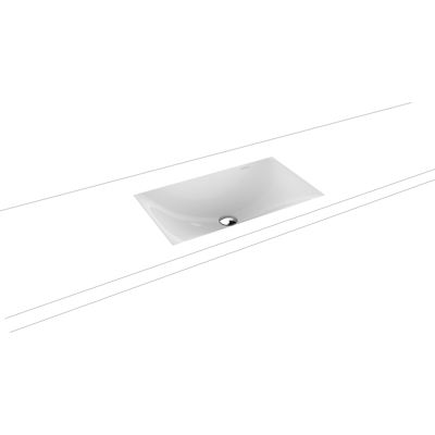 Lavabo en émail d'acier Kaldewei Silenio - Design moderne et durable - Publicité Lavabo en émail d'acier Kaldewei Silenio - Design moderne et durable - Publicité