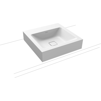 Kaldewei Cono Lavabo Rectangulaire 50x50cm Blanc Mat - Lavabo - Publicité Kaldewei Cono Lavabo Rectangulaire 50x50cm Blanc Mat - Lavabo - Publicité