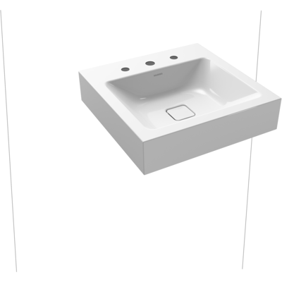 Lavabo mural Kaldewei Cono - 50x50cm - Blanc - Effet Perle - Publicité Lavabo mural Kaldewei Cono - 50x50cm - Blanc - Effet Perle - Publicité