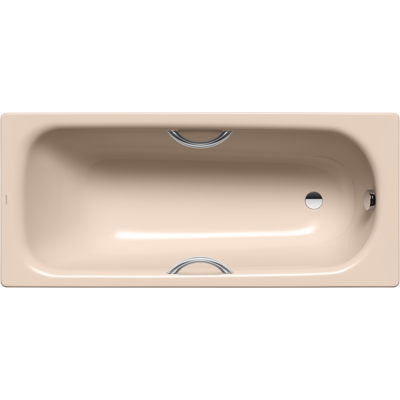 Baignoire rectangulaire ergonomique beige Bahama - Baignoire - Publicité Baignoire rectangulaire ergonomique beige Bahama - Baignoire - Publicité