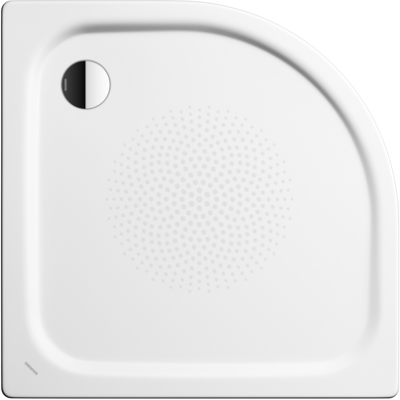 Douche Kaldewei Zirkon 80x90cm - Quart de cercle en acier émaillé - Publicité Douche Kaldewei Zirkon 80x90cm - Quart de cercle en acier émaillé - Publicité