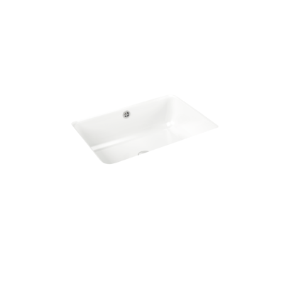 Lavatório sob bancada Kaldewei Cayono - 59,6x42,6cm - Sans trop-plein - Blanc - Publicité Lavatório sob bancada Kaldewei Cayono - 59,6x42,6cm - Sans trop-plein - Blanc - Publicité