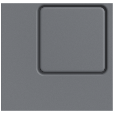 Couvercle de vidange Kaldewei KA120 - Gris Froid 70 - Publicité Couvercle de vidange Kaldewei KA120 - Gris Froid 70 - Publicité