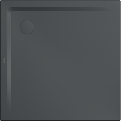 Kaldewei Superplan Receveur de douche - 80x80cm - Antidérapant, Gris - Publicité Kaldewei Superplan Receveur de douche - 80x80cm - Antidérapant, Gris - Publicité