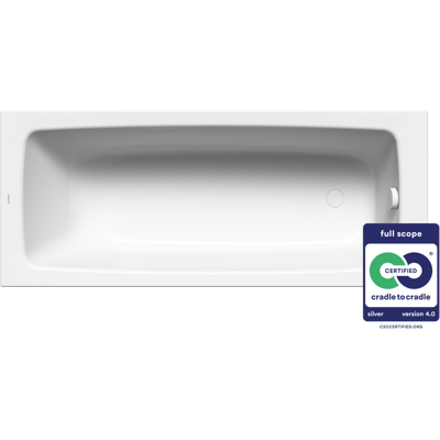 Baignoire Kaldewei CAYONO 749 - Rectangulaire, 170x70cm, Blanc - Publicité Baignoire Kaldewei CAYONO 749 - Rectangulaire, 170x70cm, Blanc - Publicité