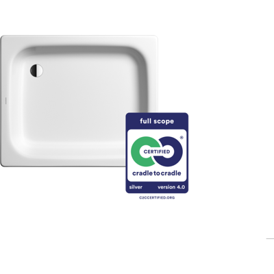 Kaldewei Bain de Douche Rectangulaire 75x90cm - Duschwanne - Publicité Kaldewei Bain de Douche Rectangulaire 75x90cm - Duschwanne - Publicité