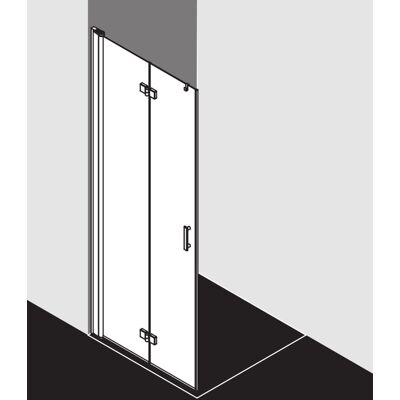 Kermi Argent Brillant Walk-In Douche - Sans Barrières, 6mm ESG, 100-1000mm - Publicité Kermi Argent Brillant Walk-In Douche - Sans Barrières, 6mm ESG, 100-1000mm - Publicité