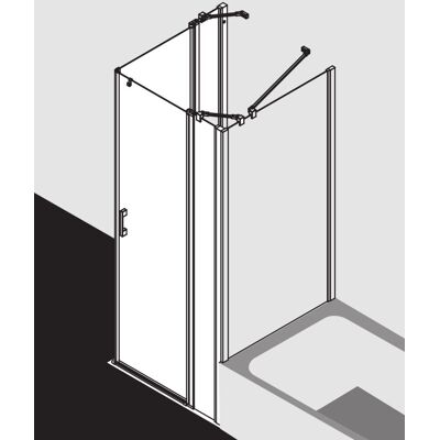 Kermi Marque Modèle - Porte battante - Enclos de douche avec Variantes - Publicité Kermi Marque Modèle - Porte battante - Enclos de douche avec Variantes - Publicité