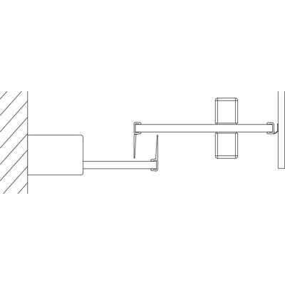 Porte de douche Nica de Kermi - Argent brillant, Verre de sécurité ESG 6 mm, 2 pièces, sans sol, 103x200cm - Publicité Porte de douche Nica de Kermi - Argent brillant, Verre de sécurité ESG 6 mm, 2 pièces, sans sol, 103x200cm - Publicité