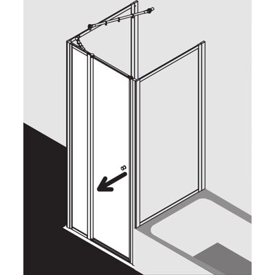 Porte battante Nova 2000 - Verre en plastique, Panneau fixe - Publicité Porte battante Nova 2000 - Verre en plastique, Panneau fixe - Publicité