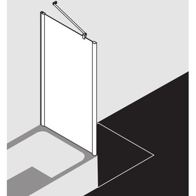 Paroi de Douche Kermi Pega - 90-160cm, Argent Brillant, Verre de Sécurité - Publicité Paroi de Douche Kermi Pega - 90-160cm, Argent Brillant, Verre de Sécurité - Publicité