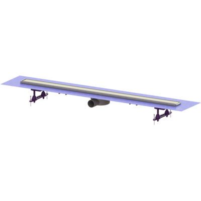 Kessel Linearis Duschrinne 45600.67M - Trap odor, 1150mm, Acier inox V2A - Publicité Kessel Linearis Duschrinne 45600.67M - Trap odor, 1150mm, Acier inox V2A - Publicité