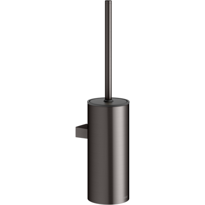 Ensemble de brosse WC KEUCO Moll - Fixation murale, boîtier en métal, noir brossé/anthracite - Publicité Ensemble de brosse WC KEUCO Moll - Fixation murale, boîtier en métal, noir brossé/anthracite - Publicité