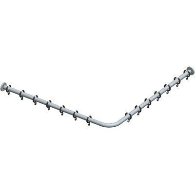 Keuco Tringle de rideau de douche set Plan 14939171000 douche d'angle 100 x 100 cm; Aluminium argent anodisé - Publicité Keuco Tringle de rideau de douche set Plan 14939171000 douche d'angle 100 x 100 cm; Aluminium argent anodisé - Publicité