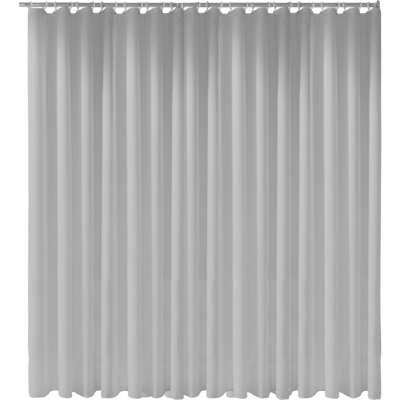 Rideau de Douche Keuco Gris Clair 2000x1800mm avec 11 Anneaux - Publicité Rideau de Douche Keuco Gris Clair 2000x1800mm avec 11 Anneaux - Publicité