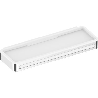 Panier de douche Keuco blanc en aluminium avec épurateur en verre - Accessoire de douche - Publicité Panier de douche Keuco blanc en aluminium avec épurateur en verre - Accessoire de douche - Publicité