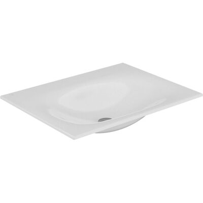 Lavabo en céramique Keuco Edition 11 - Fixation murale, 705x17x538mm - Publicité Lavabo en céramique Keuco Edition 11 - Fixation murale, 705x17x538mm - Publicité