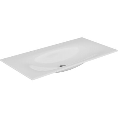 Lavabo en céramique Édition 11 - Blanc - Publicité Lavabo en céramique Édition 11 - Blanc - Publicité