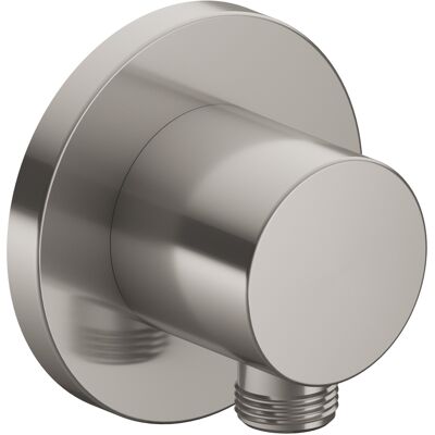 Vanne de douche ronde finition acier inoxydable - DN15 - 55mm - Publicité Vanne de douche ronde finition acier inoxydable - DN15 - 55mm - Publicité