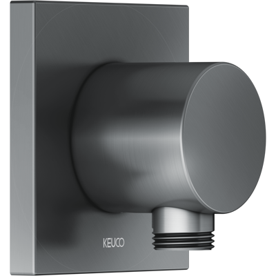 Raccord de Douche KEUCO IXMO - Rosette carrée, DN 15, Chrome noir brossé - Raccord de douche - Publicité Raccord de Douche KEUCO IXMO - Rosette carrée, DN 15, Chrome noir brossé - Raccord de douche - Publicité