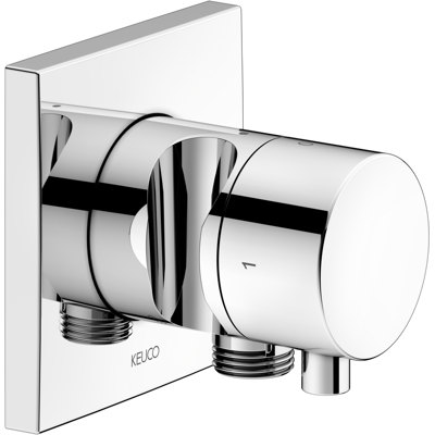 Keuco IXMO inverseur 2 voies 59557011202 installation encastrée, support de douche, carré, chromé - Publicité Keuco IXMO inverseur 2 voies 59557011202 installation encastrée, support de douche, carré, chromé - Publicité