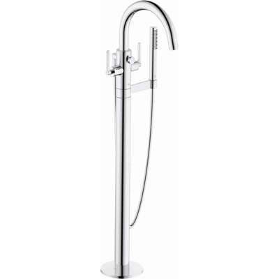 Robinet de baignoire Kludi Nova Fonte - Puriste - Chrome - Publicité Robinet de baignoire Kludi Nova Fonte - Puriste - Chrome - Publicité