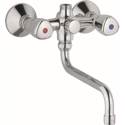 Kludi - Mitigeur bain et douche - Chrome - Publicité Kludi - Mitigeur bain et douche - Chrome - Publicité