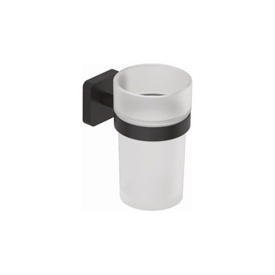 Kludi VELA S Support Verre - Fixation murale, Noir Mat - Support de verre - Publicité Kludi VELA S Support Verre - Fixation murale, Noir Mat - Support de verre - Publicité
