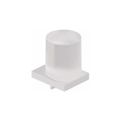 Distributeur de savon en verre Kludi VELA C - Montage mural, 150ml, Blanc mat - Publicité Distributeur de savon en verre Kludi VELA C - Montage mural, 150ml, Blanc mat - Publicité