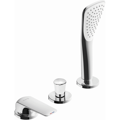 Kludi Ameo mitigeur bain et douche à trois trous - Mitigeur monocommande - Publicité Kludi Ameo mitigeur bain et douche à trois trous - Mitigeur monocommande - Publicité