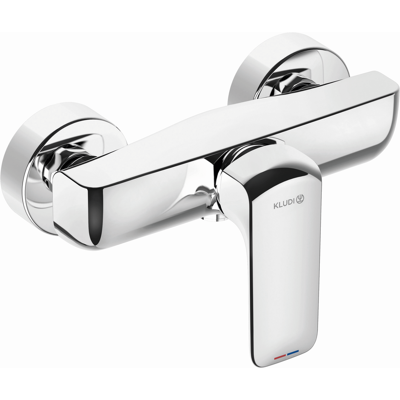 Mitigeur de douche Kludi Ameo - Cartouche céramique - Sortie G 1/2'' - Chrome - Publicité Mitigeur de douche Kludi Ameo - Cartouche céramique - Sortie G 1/2'' - Chrome - Publicité