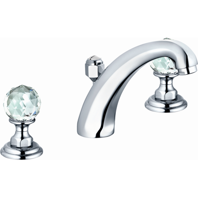 Kludi 1926 - Robinet lavabo 3 trous avec Cristal - Robinet - Publicité Kludi 1926 - Robinet lavabo 3 trous avec Cristal - Robinet - Publicité