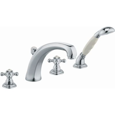 Kludi Modèle 515240520 - Robinet de baignoire à quatre trous chromé - Publicité Kludi Modèle 515240520 - Robinet de baignoire à quatre trous chromé - Publicité