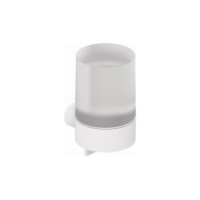 Kludi VELA R Distributeur de savon en verre blanc mat - Distributeur de savon - Publicité Kludi VELA R Distributeur de savon en verre blanc mat - Distributeur de savon - Publicité