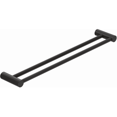 Kludi VELA R Porte-serviettes Double - Fixation Murale - 600mm - Noir Mat - Publicité Kludi VELA R Porte-serviettes Double - Fixation Murale - 600mm - Noir Mat - Publicité