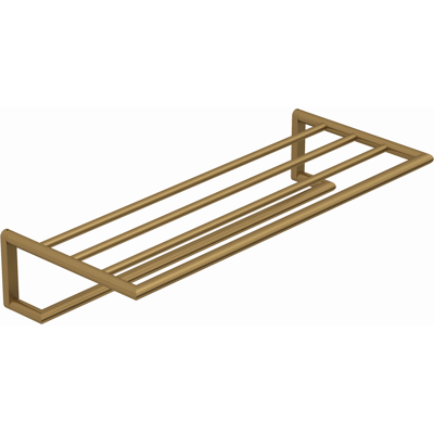 Kludi VELA R Porte-serviettes en Bronze Brossé - Towel Rail - Publicité Kludi VELA R Porte-serviettes en Bronze Brossé - Towel Rail - Publicité