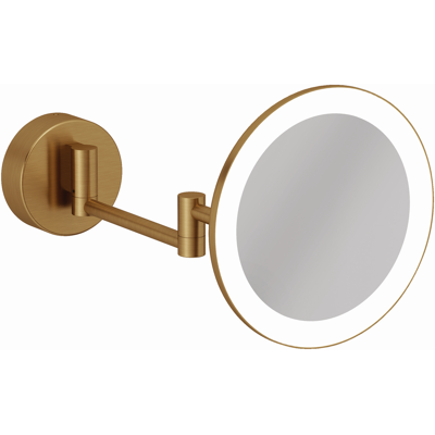 Kludi VELA R Miroir Cosmétique LED - Fixation Murale - Grossissement 3x - Publicité Kludi VELA R Miroir Cosmétique LED - Fixation Murale - Grossissement 3x - Publicité