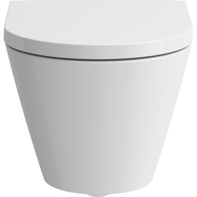 LAUFEN Kartell WC mural - Sans rebord, Soft Close, EasyFit - Publicité LAUFEN Kartell WC mural - Sans rebord, Soft Close, EasyFit - Publicité