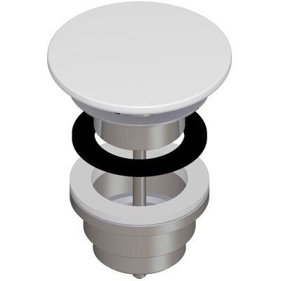 Laufen H8981880000001 Vanne de Drainage - Vanne de drainage, non verrouillable, céramique de saphir, blanc mat - Publicité Laufen H8981880000001 Vanne de Drainage - Vanne de drainage, non verrouillable, céramique de saphir, blanc mat - Publicité