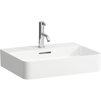 Laufen H816282 Lavabo mural - 1 trou, trop-plein, blanc mat - Publicité Laufen H816282 Lavabo mural - 1 trou, trop-plein, blanc mat - Publicité