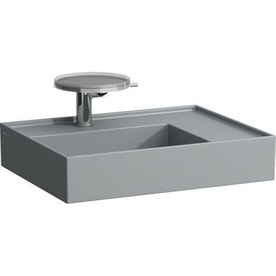 Lavabo Kartell LAUFEN - Monocommande, Sans Trop-plein, 600x460mm, Graphite Mat - Lavabo - Publicité Lavabo Kartell LAUFEN - Monocommande, Sans Trop-plein, 600x460mm, Graphite Mat - Lavabo - Publicité