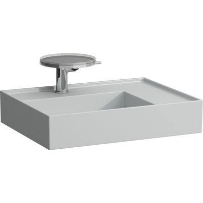 Laufen Kartell Lavabo - 2 orifices, sans trop-plein, étagère droite, 600x460 - Lavabo - Publicité Laufen Kartell Lavabo - 2 orifices, sans trop-plein, étagère droite, 600x460 - Lavabo - Publicité