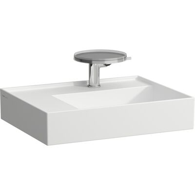 Laufen Kartell Lavabo - Saphirkeramik 600x460 - Blanc Mat - Publicité Laufen Kartell Lavabo - Saphirkeramik 600x460 - Blanc Mat - Publicité
