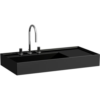 Lavabo Laufen Kartell Noir Brillant - Lavabo - Publicité Lavabo Laufen Kartell Noir Brillant - Lavabo - Publicité