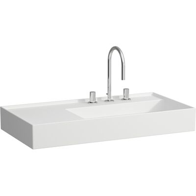 Laufen H8103397571111 Blanc Mat Mur Lavabo - Lavabo - Publicité Laufen H8103397571111 Blanc Mat Mur Lavabo - Lavabo - Publicité