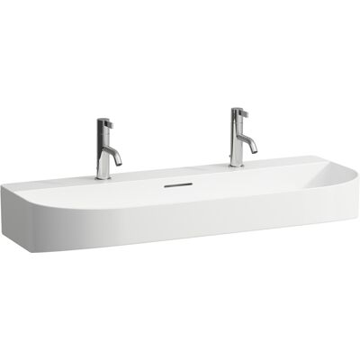 Lavabo Sonar de Laufen - 1000x420mm - Blanc - Montage mural - Publicité Lavabo Sonar de Laufen - 1000x420mm - Blanc - Montage mural - Publicité