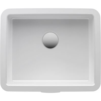 Lavabo encastré Living City de Laufen - 400x335mm, Blanc - Publicité Lavabo encastré Living City de Laufen - 400x335mm, Blanc - Publicité